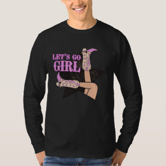 T-shirt Bridal Bachelorette Party Matching Western Let s G