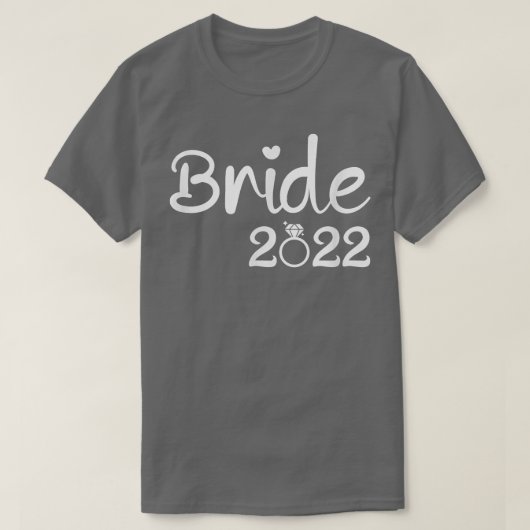 T-shirt Bride 2022 for wedding  (Design devant)