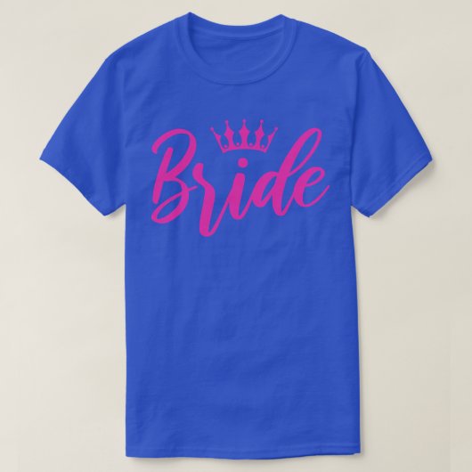 T-shirt Bride Bridal Shower Party (Design devant)