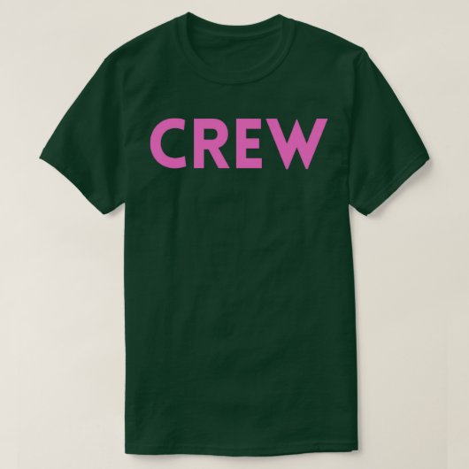T-shirt Bride Crew Pink Bachelorette Party Group Celebrati (Design devant)