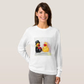 T-SHIRT ***BRIDE DE DESSIN ET DUCKIES DE CAOUTCHOUC DE GRO (Devant entier)