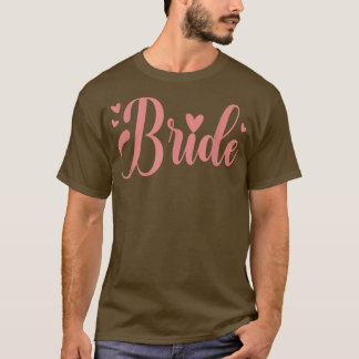 T-shirt Bride Fête de Bachelorette Bientôt Mme Drôle Fianç