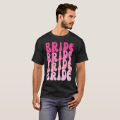 T-shirt Bride I Do Crew Retro Bachelorette Party Bride Bri (Devant entier)