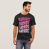 T-shirt Bride I Do Crew Retro Bachelorette Party Bride Bri (Devant entier)