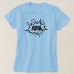 T-shirt Bride Squad Heart Bubble Art Superhero Mariage<br><div class="desc">Femme d'honneur ou femme de chambre d'honneur design a un motif d'art de la bulle cardiaque,  fait partie de la collection de mariages superhero et est disponible dans plus de styles.</div>
