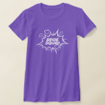 T-shirt Bride Squad Heart Bubble Superhero Fan Mariage<br><div class="desc">Femme d'honneur ou femme de chambre d'honneur design a un motif d'art de la bulle cardiaque,  fait partie de la collection de mariages superhero et est disponible dans plus de styles.</div>