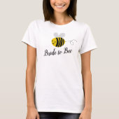 T-shirt Bride To Bee (Devant)