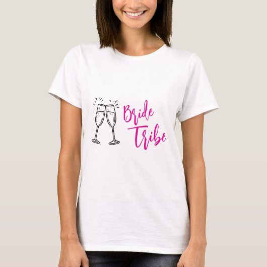 T-shirt Bride Tribe Bachelorette Party (Devant)
