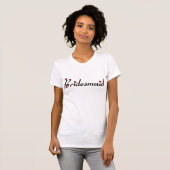 T-shirt Bridesmaid (Devant entier)