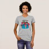 T-shirt Bridesmaid (bleu) (Devant entier)