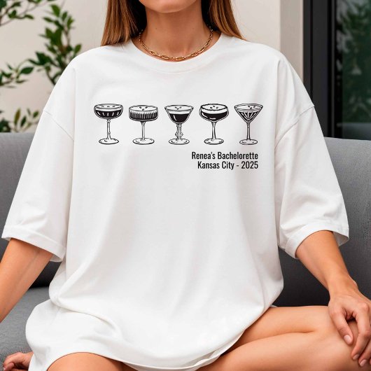 T-shirt Bridesmaid Espresso Martini Bachelorette