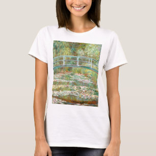 T-shirt Bridge over a Pond of Water Lilies by Claude Monet