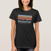 T-shirt Bridgeport State Park Washington Retro Cool (Devant)