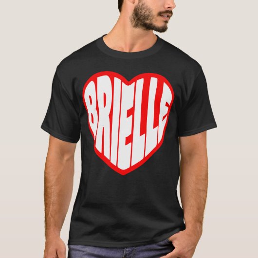 T-shirt Brielle dans ma fille de coeur (Devant)