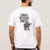 T-shirt Brigade d'infanterie de Kfir, forces de défense de (Dos)