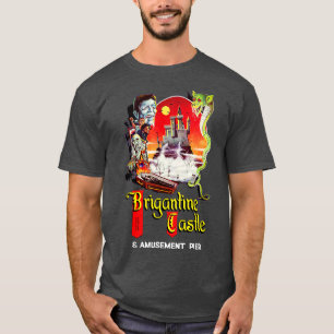 T-shirt Brigantine Castle Amusement Pier Haunted House NJ