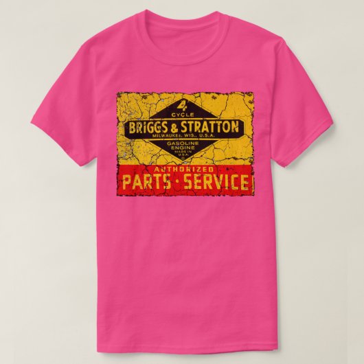 T-shirt Briggs et Stratton petits moteurs (Design devant)