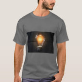 T-shirt Bright Idea Light Bulb Tee (Devant)