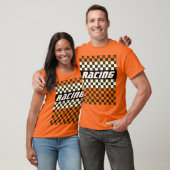 T-shirt Bright Orange Racing (Unisexe)