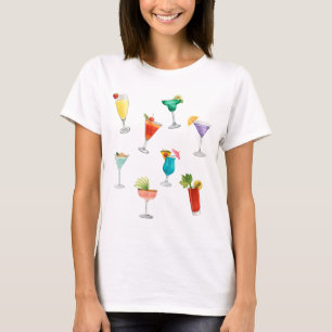 T-shirt Bright rainbow cockparty fête festivités festives