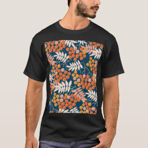 T-shirt Bright Rowanberry Automne Design sans couture
