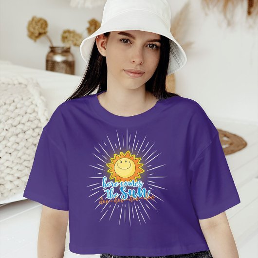 T-shirt Bright Sun Tee : Radiate Positivity