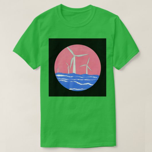 T-shirt Brighton Wind Farm (Design devant)