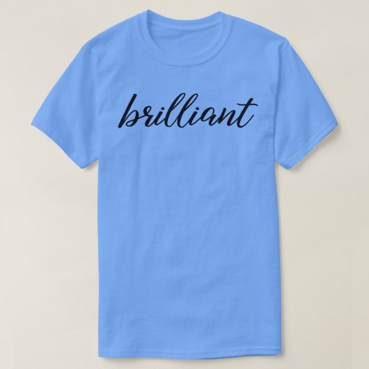 T-shirt brillant (Design devant)