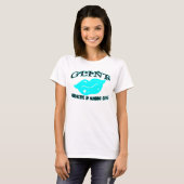 T-shirt brillant (Devant entier)