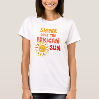T-shirt Brille comme le soleil africain