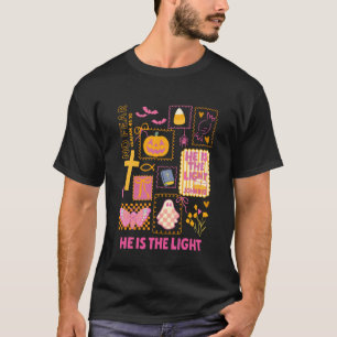T-shirt Brillez avec la lumière de Jésus Halloween chrétie