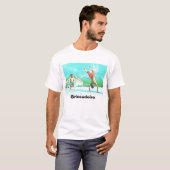 T-shirt Brincadeira (pourpre) (Devant entier)