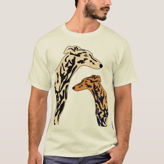 T-shirt Brindle Greyhounds (Devant)
