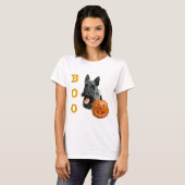 T-shirt Brindle Scottish Terrier Boo (Devant entier)