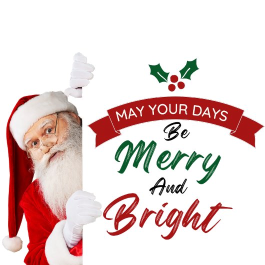 T-shirt Bring the holiday cheer to life with Santa design