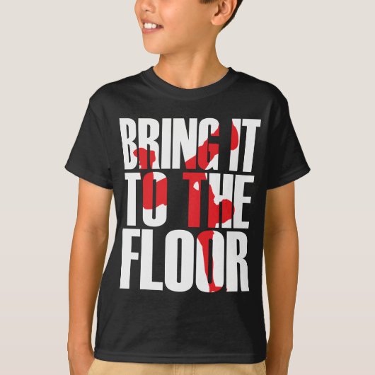 T-shirt Bring_To_Floor_Wht.ai (Devant)