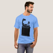 T-shirt briquet vintage drôle (Devant entier)
