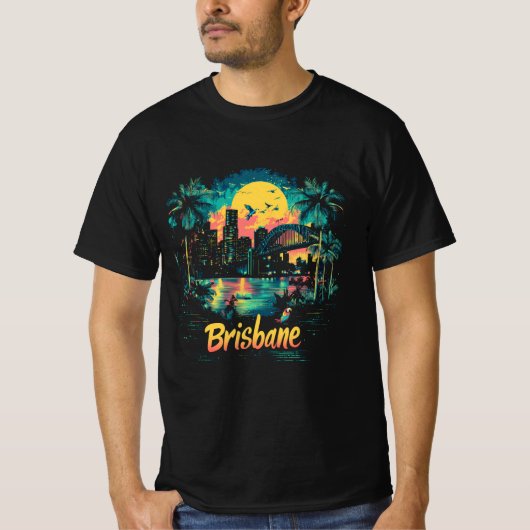 T-shirt Brisbane (Devant)