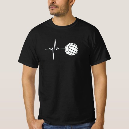 T-shirt Brise-coeur de volleyball (Devant)