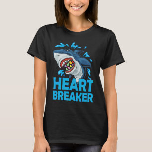 T-shirt Brise-coeur Shark Anti Valentine's Day Solo Celeb