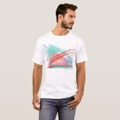 T-shirt brise colorée (Devant entier)