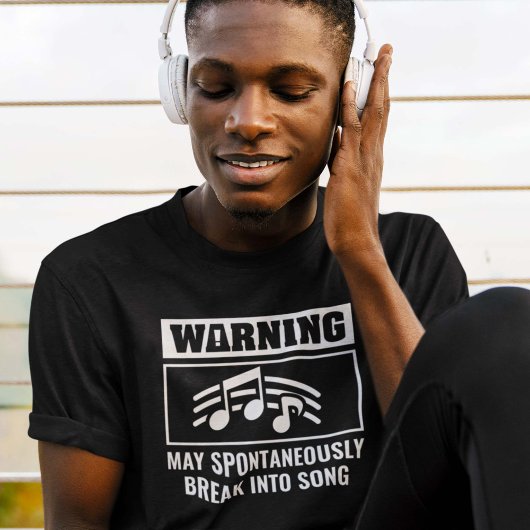 T-shirt Briser En Chanson