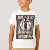 T-shirt Briser Le Silence (Devant)
