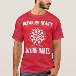 T-shirt Briser les coeurs Jouer des fléchettes