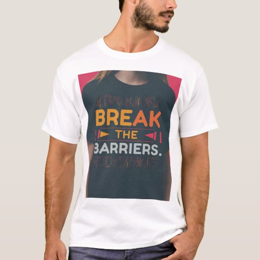 T-shirt Briser les obstacles (Devant)