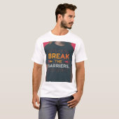 T-shirt Briser les obstacles (Devant entier)
