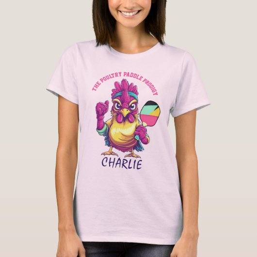 T-shirt Briseur de Bec de Pickleball (Devant)