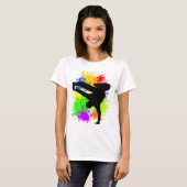 T-shirt briseur de colorsplash (Devant entier)