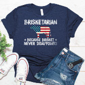 T-shirt Brisketarian Parce Que Brisket Ne Déçoit Jamais