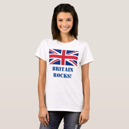 T-SHIRT BRITAIN ROCKS ! (Devant entier)